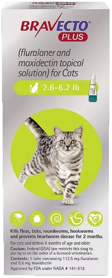 Bravecto Plus for Kittens & Cats