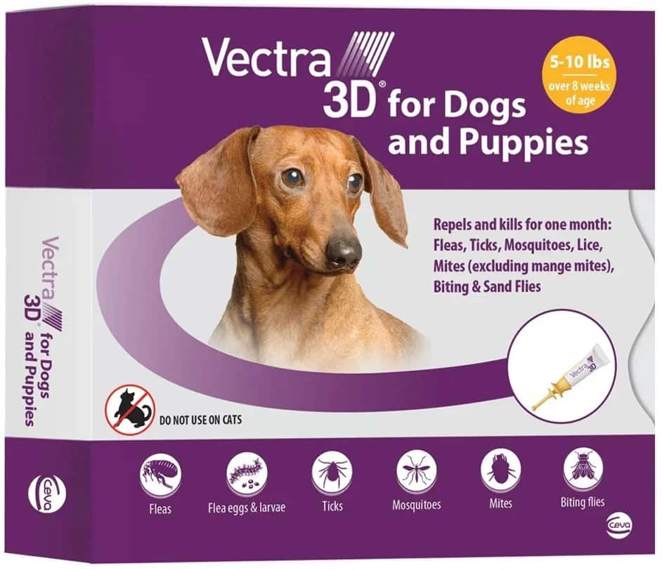 Vectra 3D for Puppies & Adult Dogs