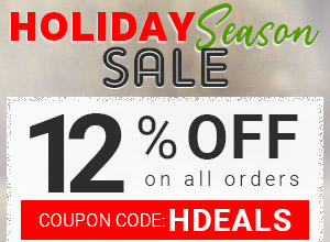 Holiday Season Sale - 12% Off