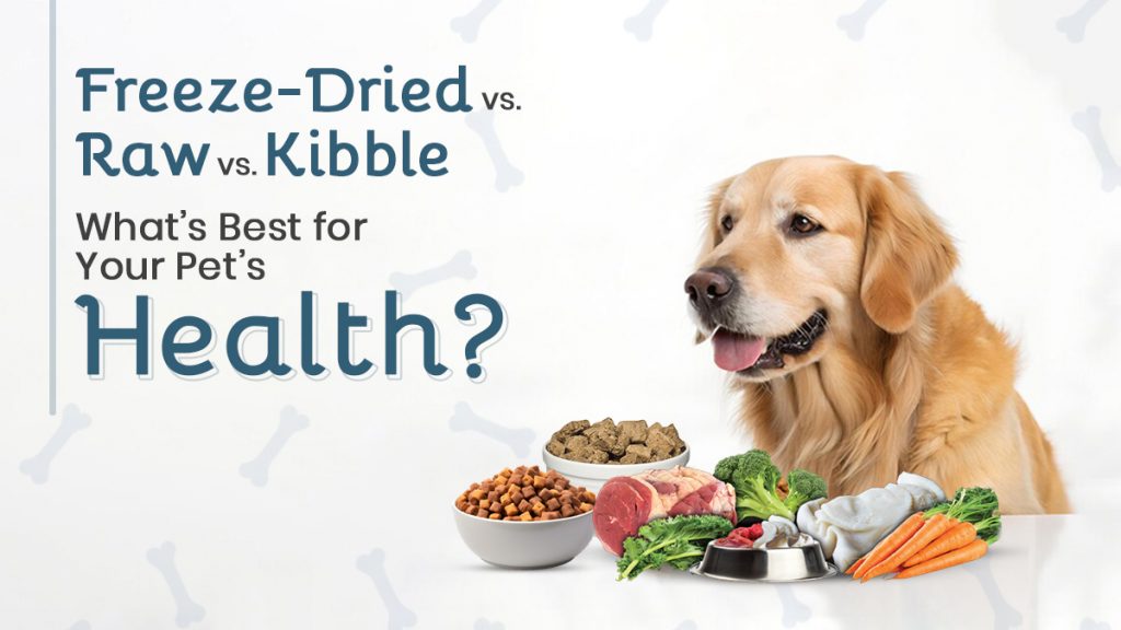 Freeze-Dried vs Raw vs Kibble Which Diet Is Best for Pets