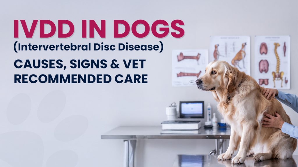 IVDD in Dogs Causes, Signs & Vet-Recommended Care Explained