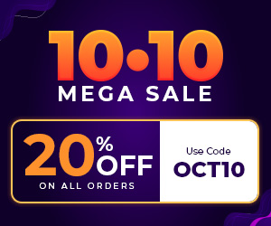 10.10 Mega Sale - 20% OFF - OCT10 - CanadaVetExpress