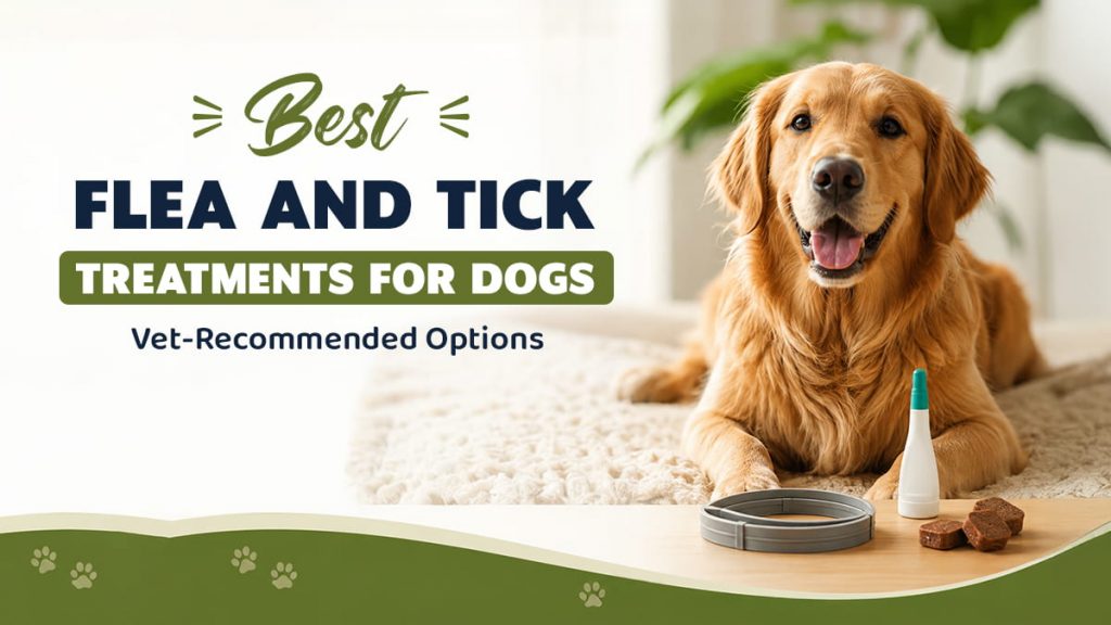 Top Vet-Recommended Flea and Tick Treatments for Dogs