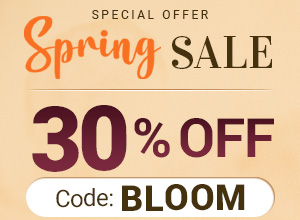 Spring Sale - 30% OFF - BLOOM at CanadaVetExpress