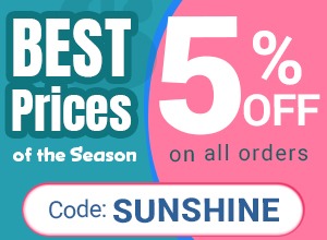Best Price of The Season 5% OFF SUNSHINE at CanadaVetExpress