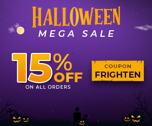 Halloween Mega Sale - 15% OFF - FRIGHTEN - CanadaVetExpress