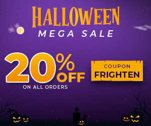 Halloween Mega Sale - 20% OFF - FRIGHTEN - CanadaVetExpress